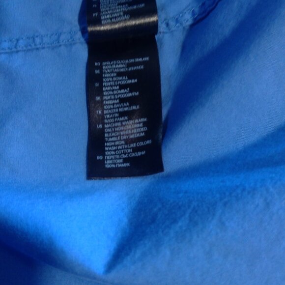 L.O.G.G. H&M Men's Blue Fitted Shirt Casual Large - Picture 10 of 11